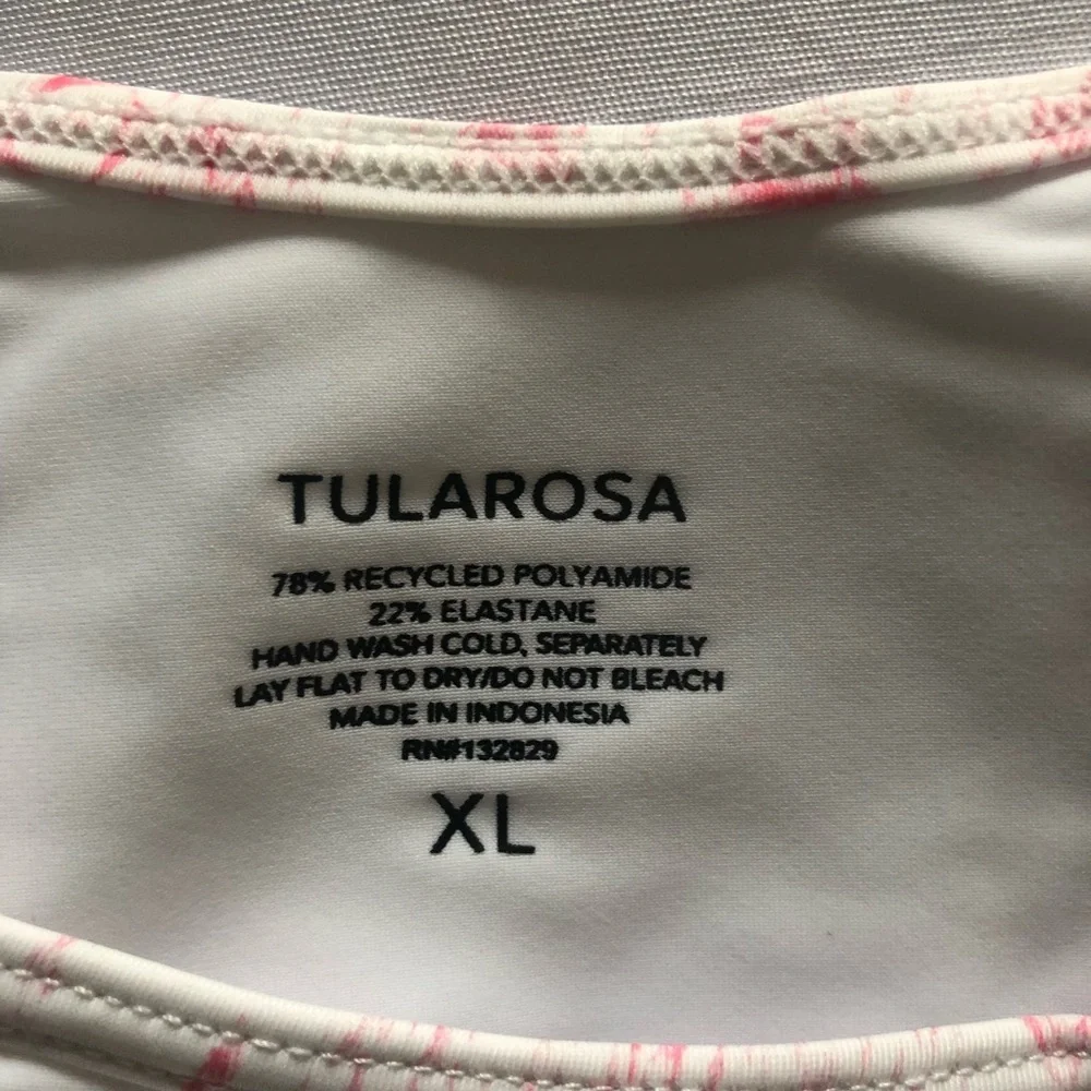 Revolve Tularosa Embra Bottom in White & Pink Toile NWT Size XL